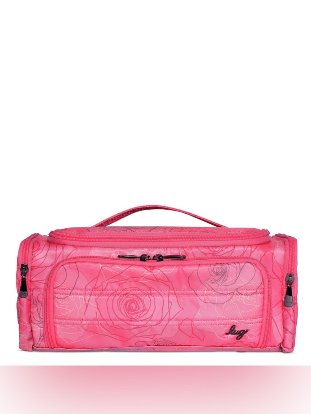 Lug Trolley Cosmetic Case Serenity Rose